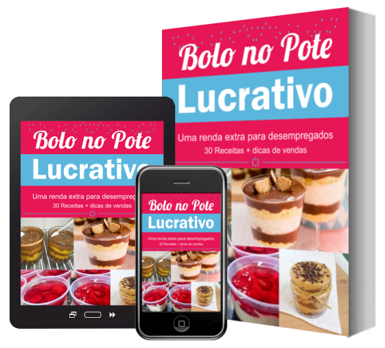 Renda extra em casa de forma simples e fácil com curso de bolo de como fazer bolo de pote