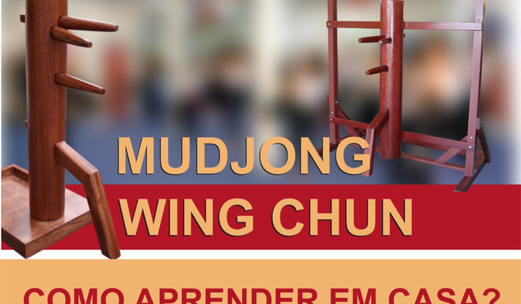 dois mudjong ferramenta para treino de wing chun