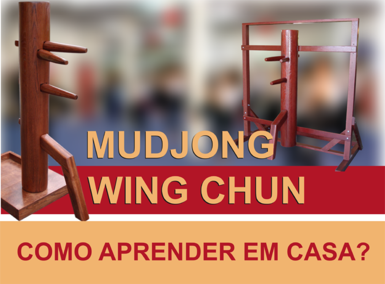 dois mudjong ferramenta para treino de wing chun