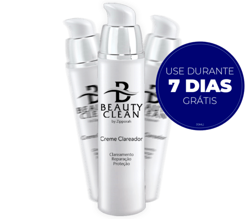 beauty clean -creme clareador grátis