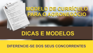 Modelo de currículo para o agronegócio