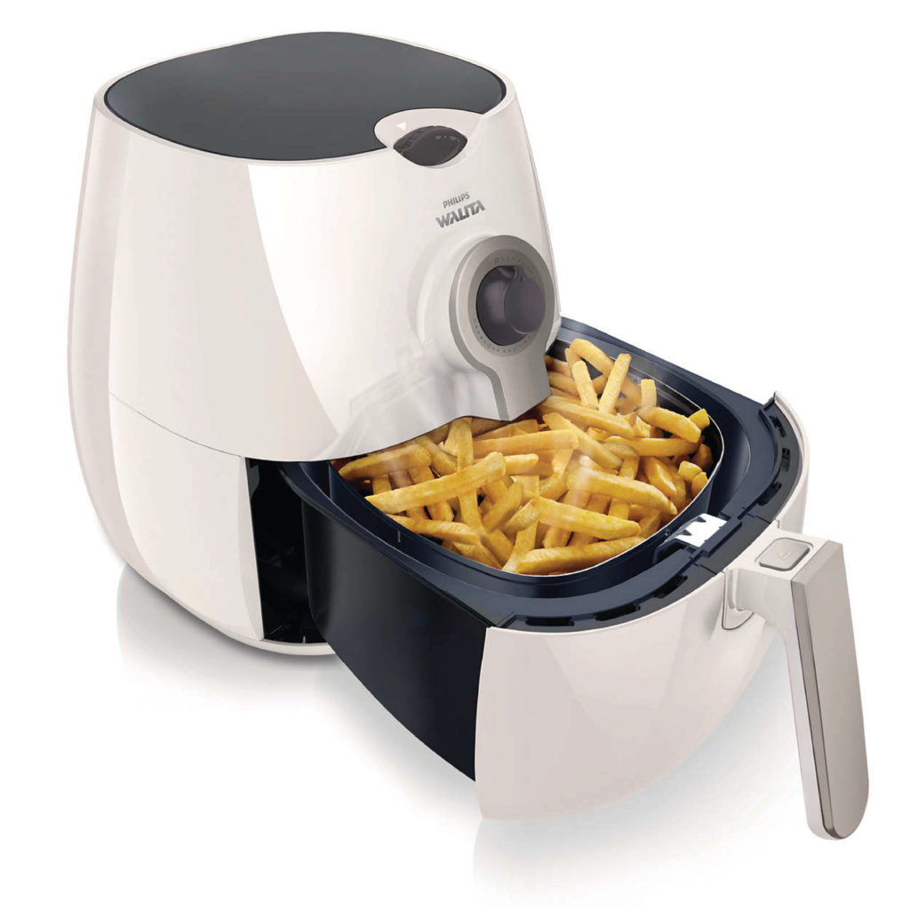 Foto de uma air fryer