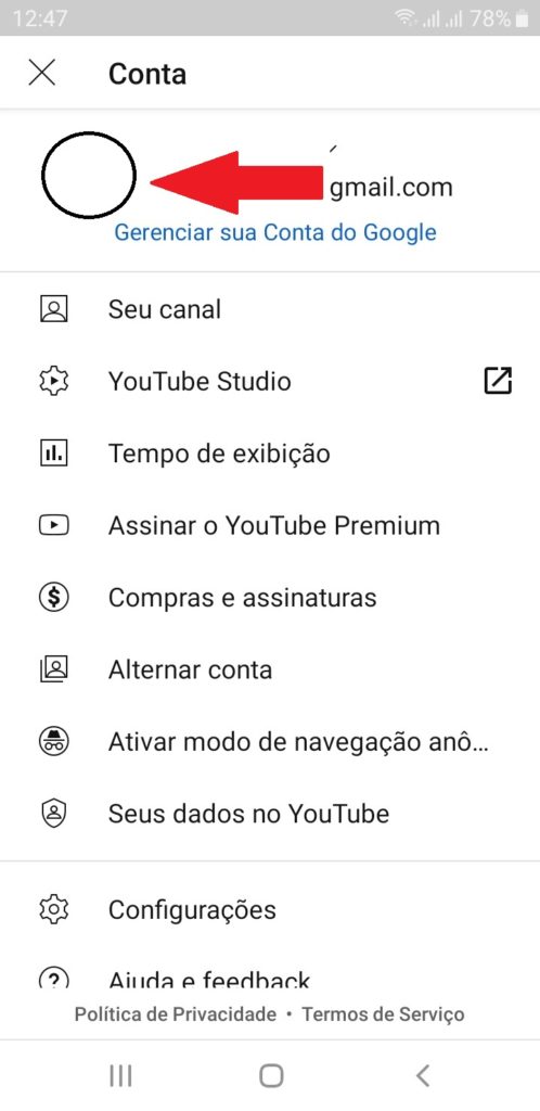 1 - configurando o youtube para italiano no android