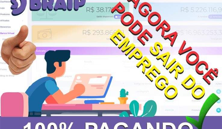 BRAIP - aplicativo para ganhar dinheiro online - pagando de verdade - 2021