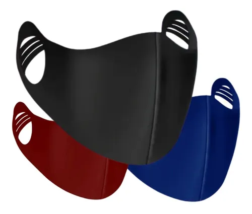 Máscaras Tecido Proteção Lavável Neoprene