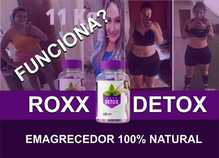 Roxx Detox emagrecedor cem por cento natural virilizado em 2021