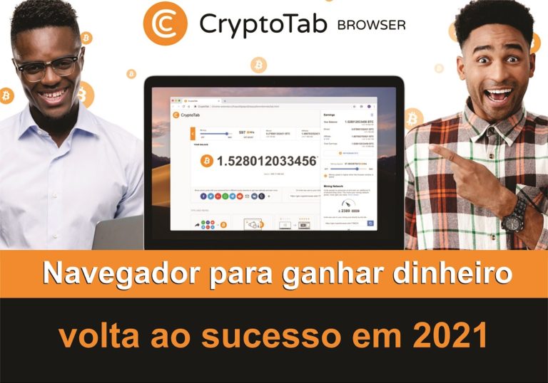 Crypto Tab - App navegador de internet para ganhar dinheiro 2021