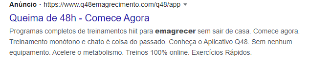 qualidade de copys para anúncios do google ads. análise de copys