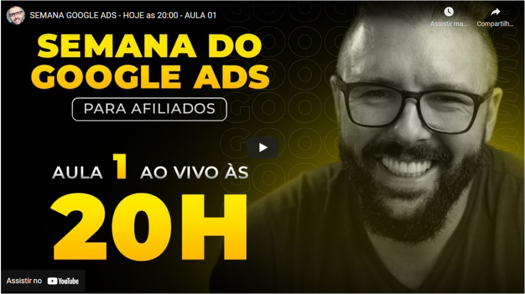 semana do Google Ads com Alex Vargas