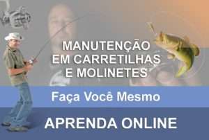 manutenção em carretilhas e molinetes - curso oficina do pescador