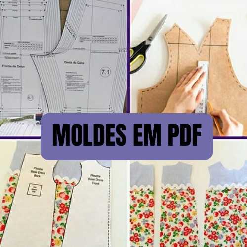 PACOTE DE MOLDES VARIADOS para imprimir PDF. 