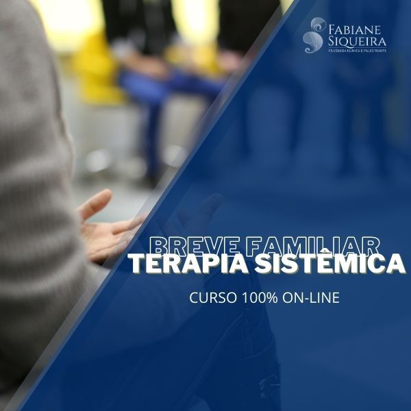 capa Curso Terapia Sistêmica Breve Familiar O Que É - Para Que Serve