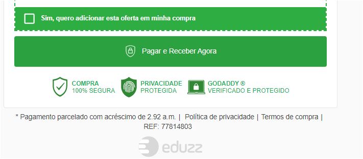 Logo eduzz página de checkout