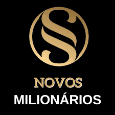 logo curso novos milionários beatriz falcão e marcos Gabriel