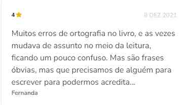 3 - Reclamações sobre o e-book não aceite migalhas emocionais de André Ferrari na Hotmart