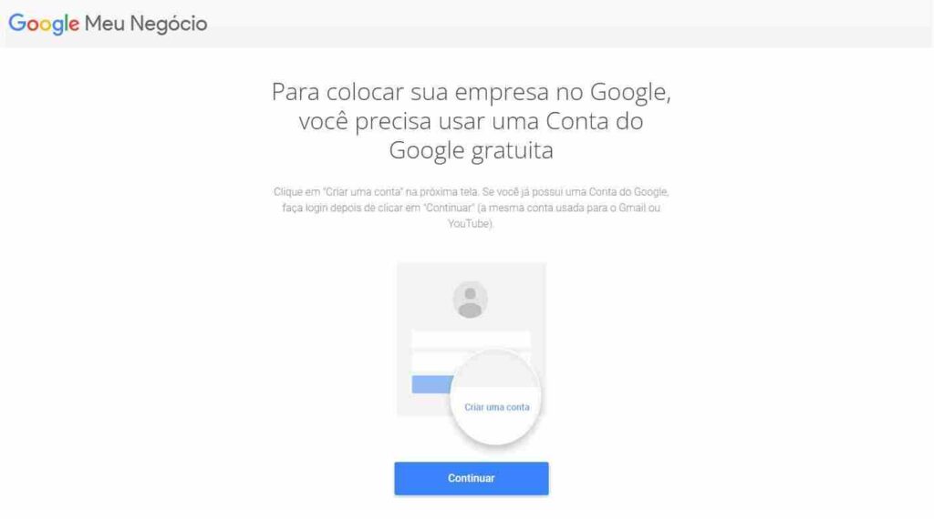 meu negocio google