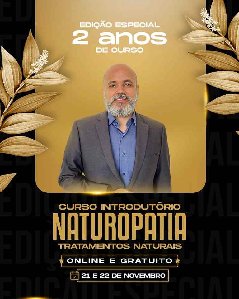 5º Curso Introdutório de Naturopatia com Dr João Vaz - 21 e 22 de novembro