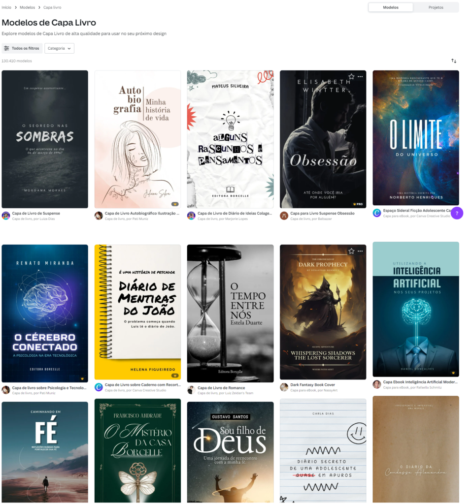 Como criar capa para e-book no canva